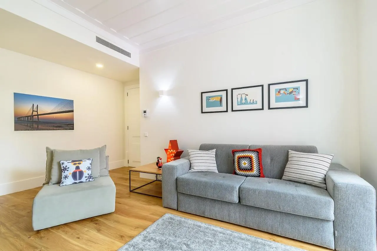 Modern Flat In Downtown Lisbon By Lovelystay Portugália
